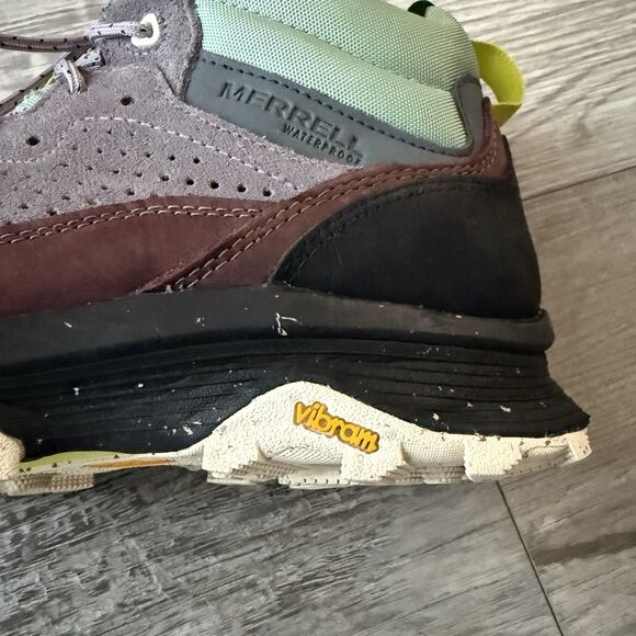 Merrell Speed Solo Mid Hiking Boots Women's 10.5 Waterproof Outdoor Shoes - Picture 9 of 10